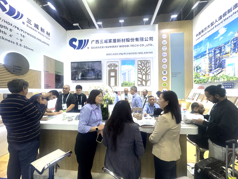 第138屆廣交會上三威新材展位情況